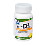 QC VIT VIT D3 5000IU TAB 100       98643