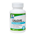 QC VIT CALCIUM/MAGNESIUM/ZINC+D TAB 100