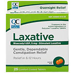 QC LAX BISACODYL 5MG TAB 25        98841