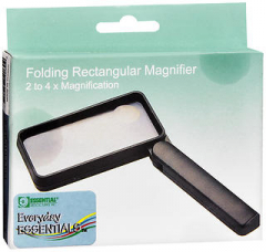 Essential Medical Supply Everyday Essentials Folding Rectangular Magnifier