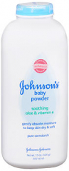 Johnson's Baby Powder Soothing Aloe & Vitamin E - 15 oz