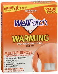 WellPatch Deep Heating Warming Patch - 4 ct