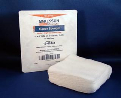 MK GAUZE PRF  4X4 12PL STR  10