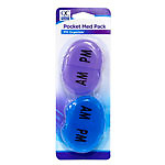 QC PILL BOX POCKET MED AM/PM 2PK   99267