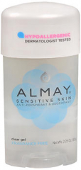 Almay Sensitive Skin, Clear Gel Fragrance Free - 2.25 oz