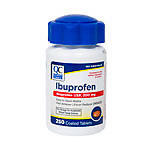 QC IBUPROFEN TAB 200MG BRN 250 EASY OPEN