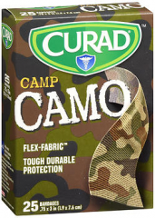 Curad Camo Bandages