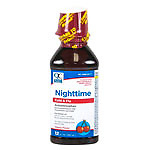QC NIGHTTIME COLD/FLU CHERRY 12OZ  90009