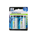 QC BATTERY ALKALINE D 2PK          99527