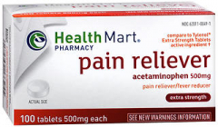 Health Mart Pain Reliever Tablets Extra Strength
