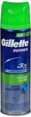 Gillette Series Shave Gel Sensitive - 7 oz