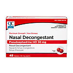 QC SUPHEDRINE NASAL DECON 30MG 48  99569