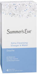 Summer's Eve Douches Extra Cleansing Vinegar & Water