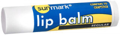 Sunmark Lip Balm Asst: Regular & Aloe - 72 ct