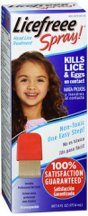 LiceFreee! Spray Instant Head Lice Treatment - 6 oz