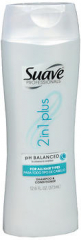 Suave Professionals 2 In 1 Plus Shampoo - 12.6 oz