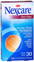Nexcare Steri-Strip Skin Closure Strips 1/4 X 4 - 30 ct