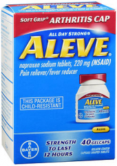 Aleve Gelcaps Easy Open Arthritis Cap - 40 ct