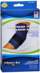 Sport Aid Neoprene Tennis Elbow Sleeve LG
