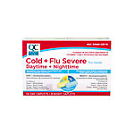 QC COLD/FLU SEVERE DAY/NIGHTTIME CAP 16