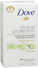 Dove Clinical Protection Anti-Perspirant Solid Cool Essentials