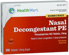 Health Mart Nasal Decongestant PE Tablets