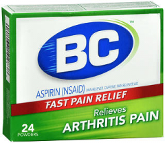 BC Arthritis Pain Powders