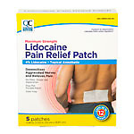 QC LIDOCAINE PAIN RELIEF PATCH MAX 5