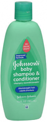 JOHNSON'S No More Tears Baby Shampoo & Conditioner Thin/Straight Hair