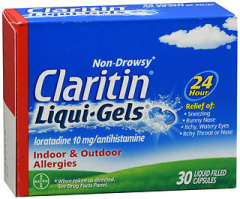 Claritin 24 Hour Allergy Non-Drowsy - 30 Liqui-Gels