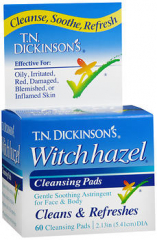 T.N. Dickinson's Witch Hazel Cleansing Pads - 60 ct