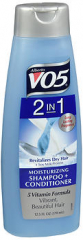 VO5, 2 in 1 Moisturizing Shampoo + Conditioner - 12.5 oz