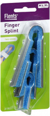 Flents Two-Sided Finger Splint - 6 pks of 3