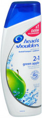 Head & Shoulders Green Apple 2 in 1 Dandruff Shampoo + Conditioner - 13.5 oz