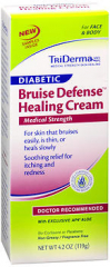 TriDerma MD Diabetic Bruise Defense Healing Cream - 4.2 oz