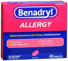 Benadryl Allergy Ultratab Tablets - 48 ct