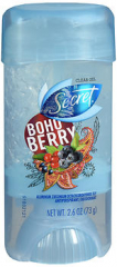 Secret Scent Expressions Anti-Perspirant Deodorant Clear Gel So Very Summerberry - 2.7oz