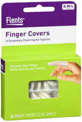 Flents First Aid Finger Cots - 36 ea.