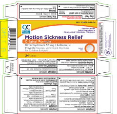 QC MOTION SICKNESS RELIEF TAB 12 99713