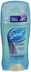Secret Outlast Anti-Perspirant Deodorant Invisible Solid Protecting Powder - 2.6 oz