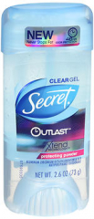 Secret Outlast Clear Gel Protecting Powder - 2.7 oz