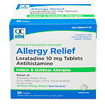 QC LORATADINE ALLERGY REL 10MG 30 99735