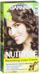 Garnier Nutrisse Nourishing Color Creme Permanent Haircolor Acorn (Light Natural Brown)