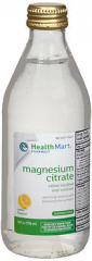 Health Mart Magnesium Citrate Saline Laxative Oral Solution Lemon Flavored