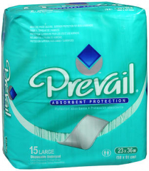 Prevail Dri-Bed Underpads 23 in x 36 in