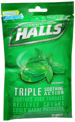 Halls Menthol Drops Spearmint