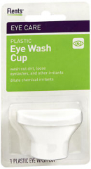 Flents Eye Care Plastic Eye Wash Cup