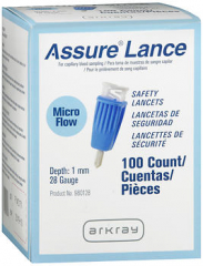Assure Lance Micro Flow Safely Lancets 100 Count