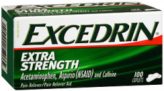 Excedrin Extra Strength Caplets 100 CP