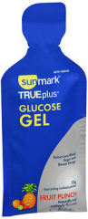 Sunmark TRUEplus Glucose Gel Fruit Punch